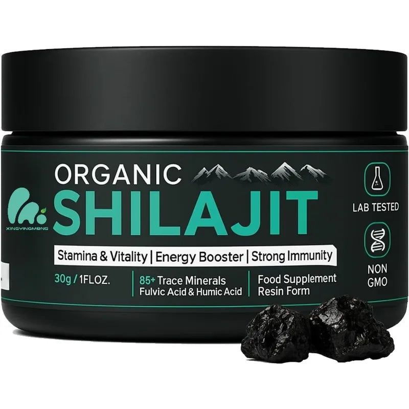 Himalaya 100 % shilajit resin – 30 g, rik på fulvinsyre, humussyre og sporstoffer